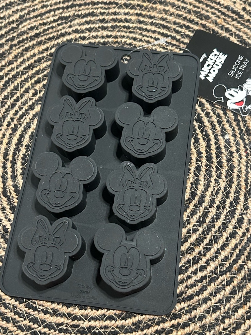 Disney Mickey Mouse Silicone Ice Cube Tray Mold